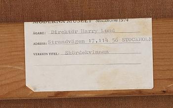 Evert Lundquist, "Flicka med hötjuga".