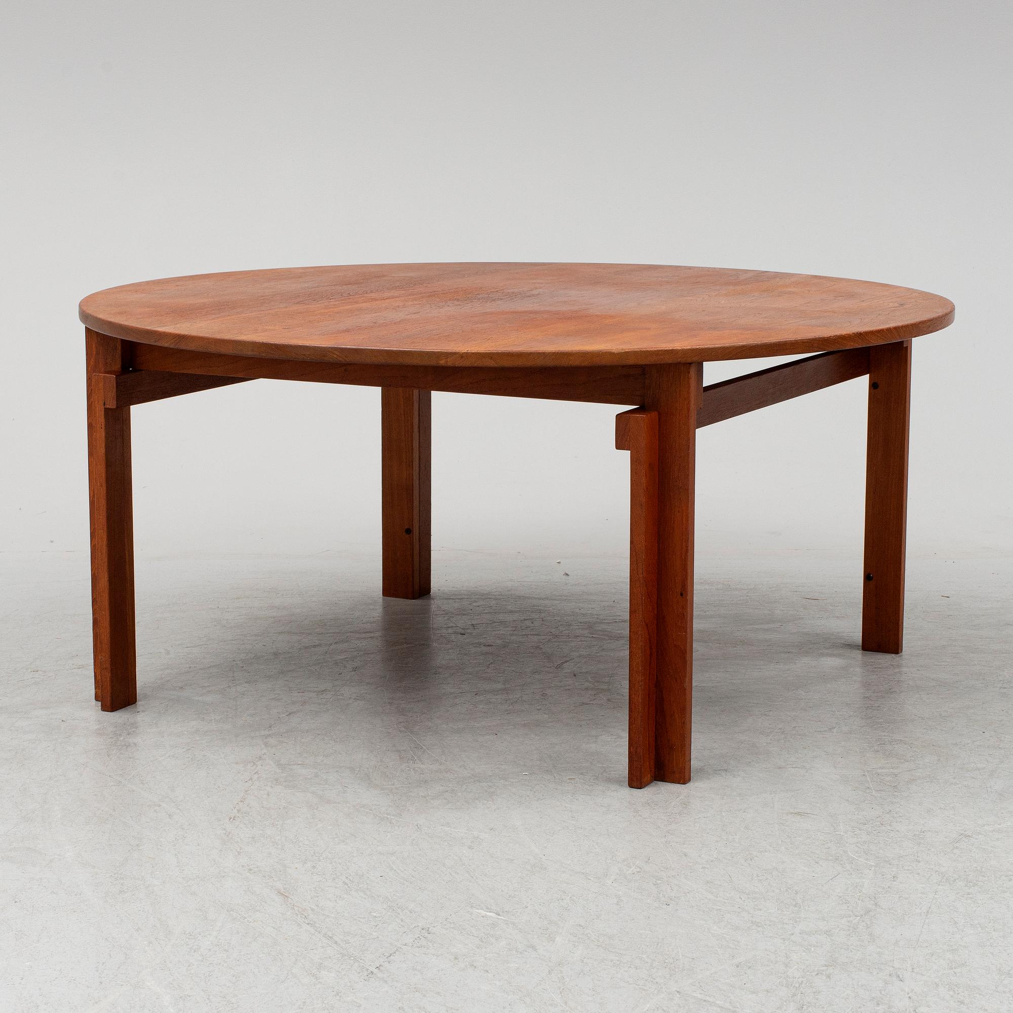 INGER KLINGENBERG, a teak table for France & Son, Denmark.