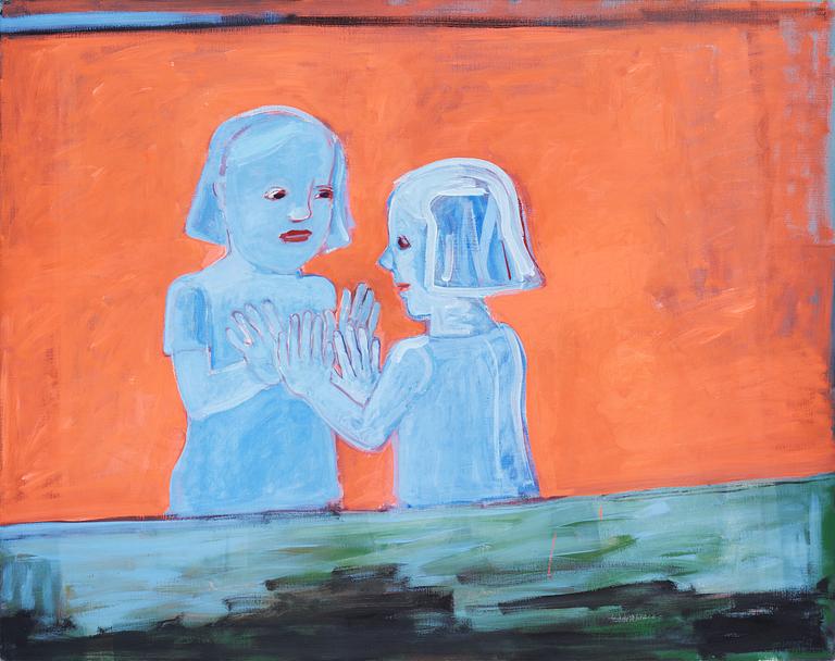 Lena Cronqvist, "Flicklek" (Children's Play).