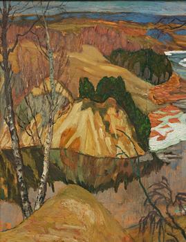 Helmer Osslund, "Tidig vår, Österås" ("Early Spring, Österås").