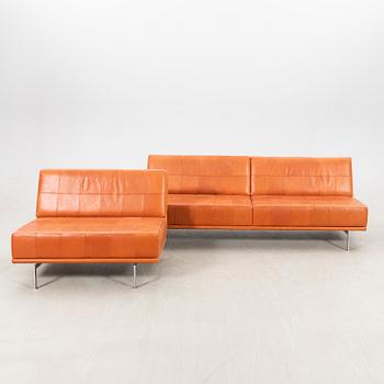 Ulla Christiansson modular sofa, 2 pieces, "Look", for Norell Möbler.