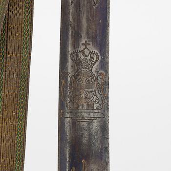 A Swedish officer's sabre from around the year 1800.