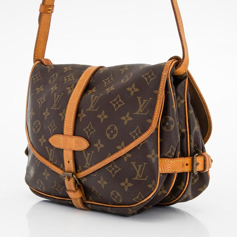 Louis Vuitton, a Monogram Canvas 'Saumur 30' bag.