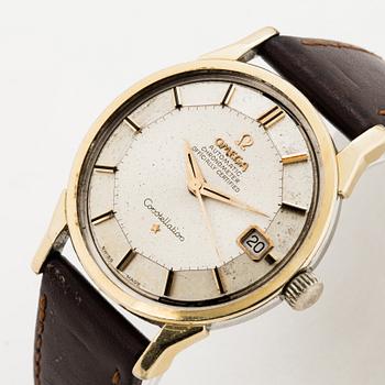 Omega, Constellation, "Pie-Pan", Chronometer, wristwatch, 34 mm.