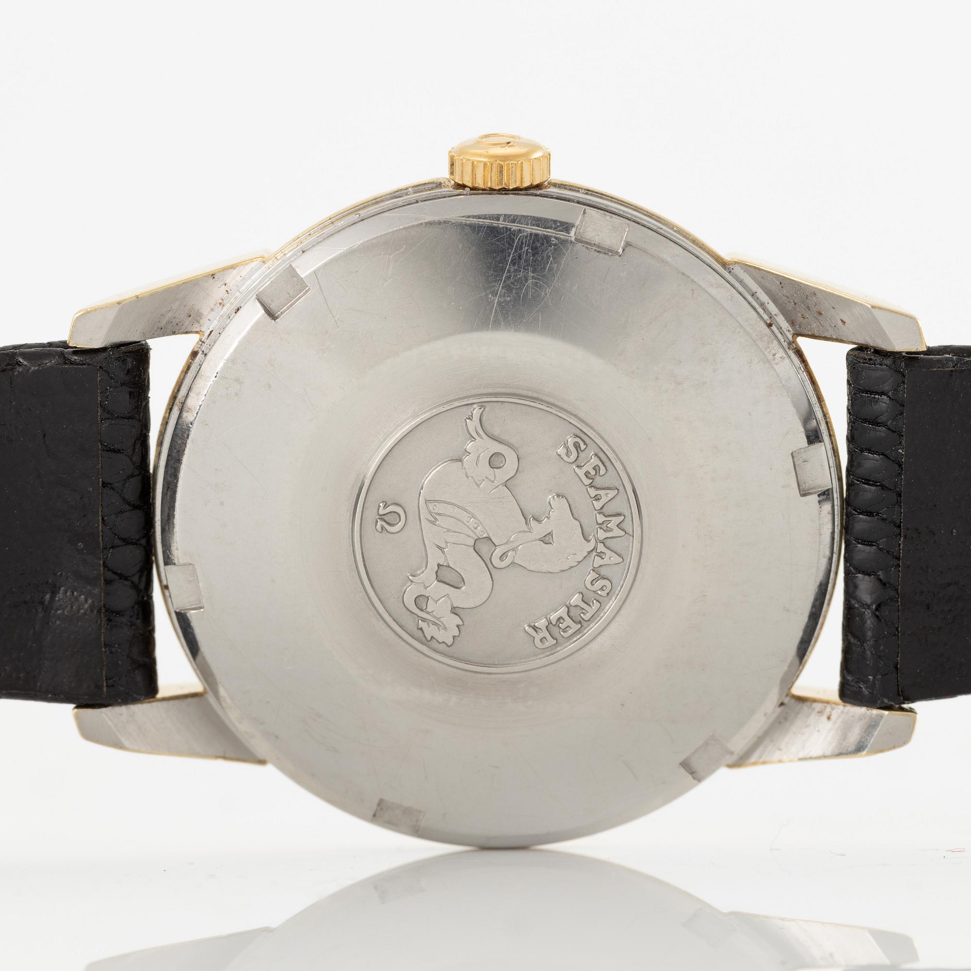 Omega, Seamaster Calendar, armbandsur, 34 mm.