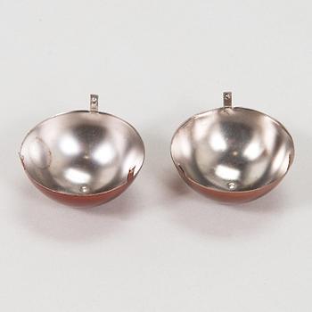 A copper pendant light for Corona group, Denmark, second half of the 20th century.