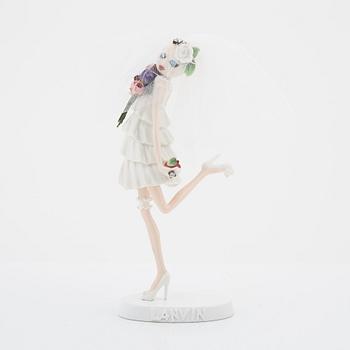 Lanvin, a porcelain figurine, 'Miss Lanvin 13', Franz, Limited Edition No. 453/800, 2007.