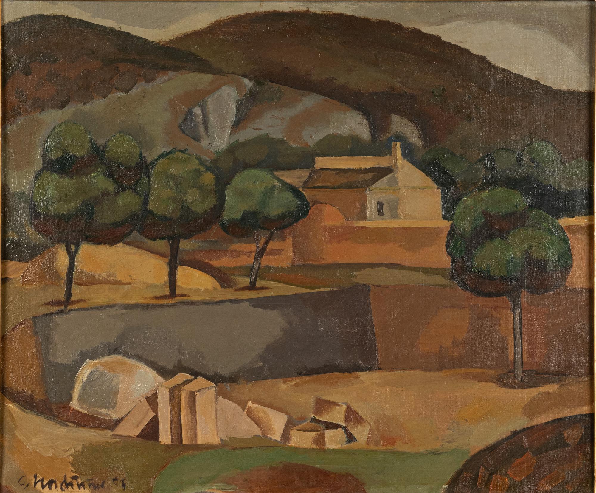 Gerhard Nordström, Summer day, Mallorca.