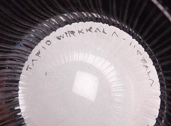 SKÅL, glas, Tapio Wirkaala, "Kantarelli", Italla. Sign.