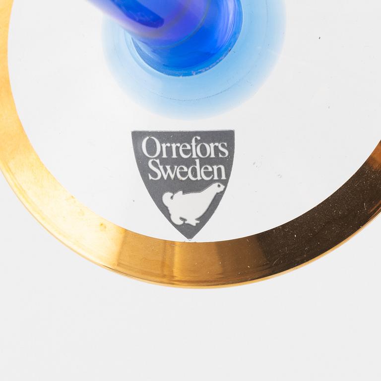 Erika Lagerbielke, a 14-piece 'Imperial' glass service, Orrefors.