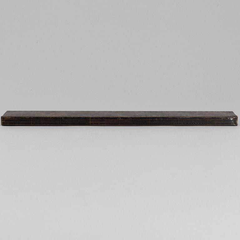 A Chinese brass weight/measurement, circa 1900.