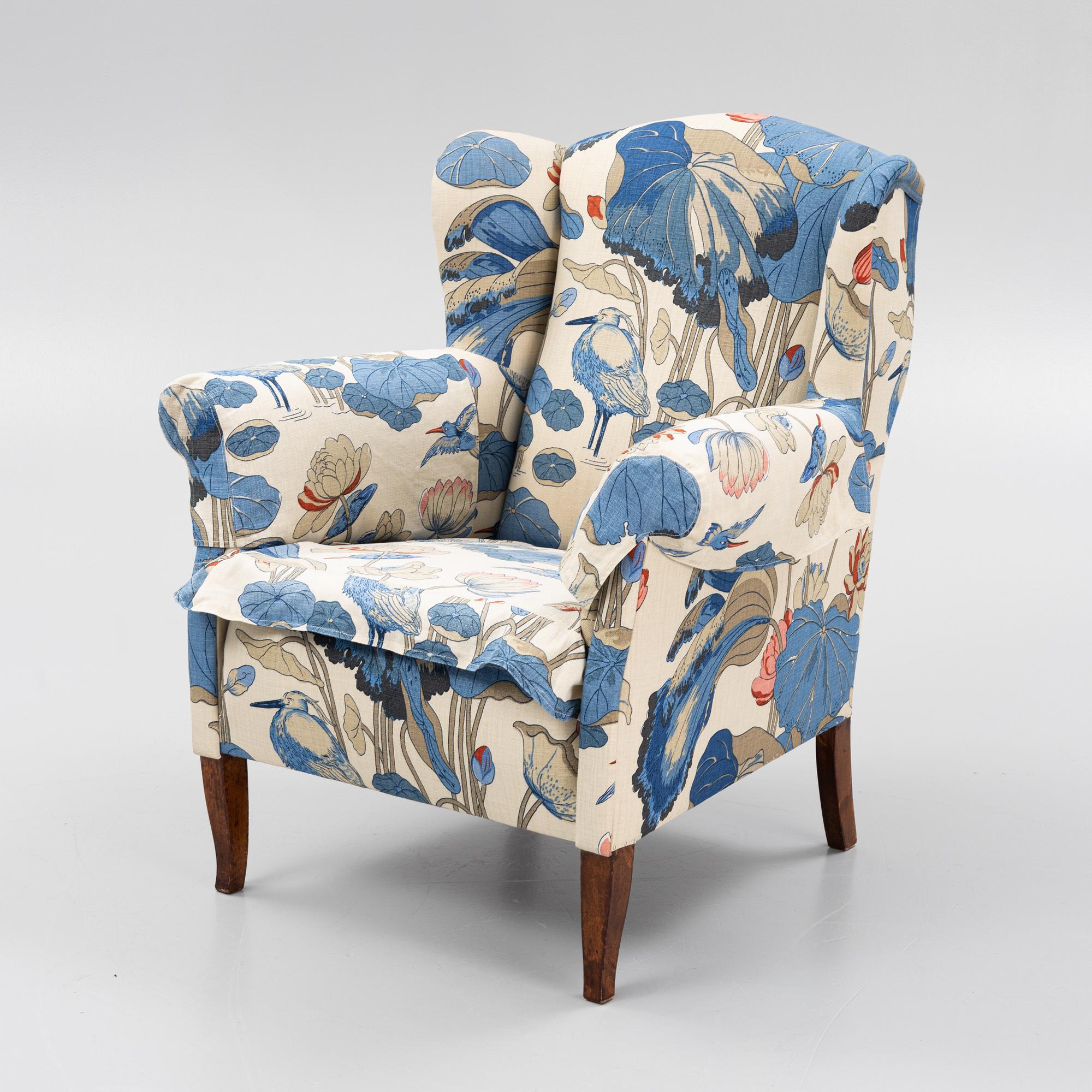 Öronlappsfåtölj, 1900-tal.