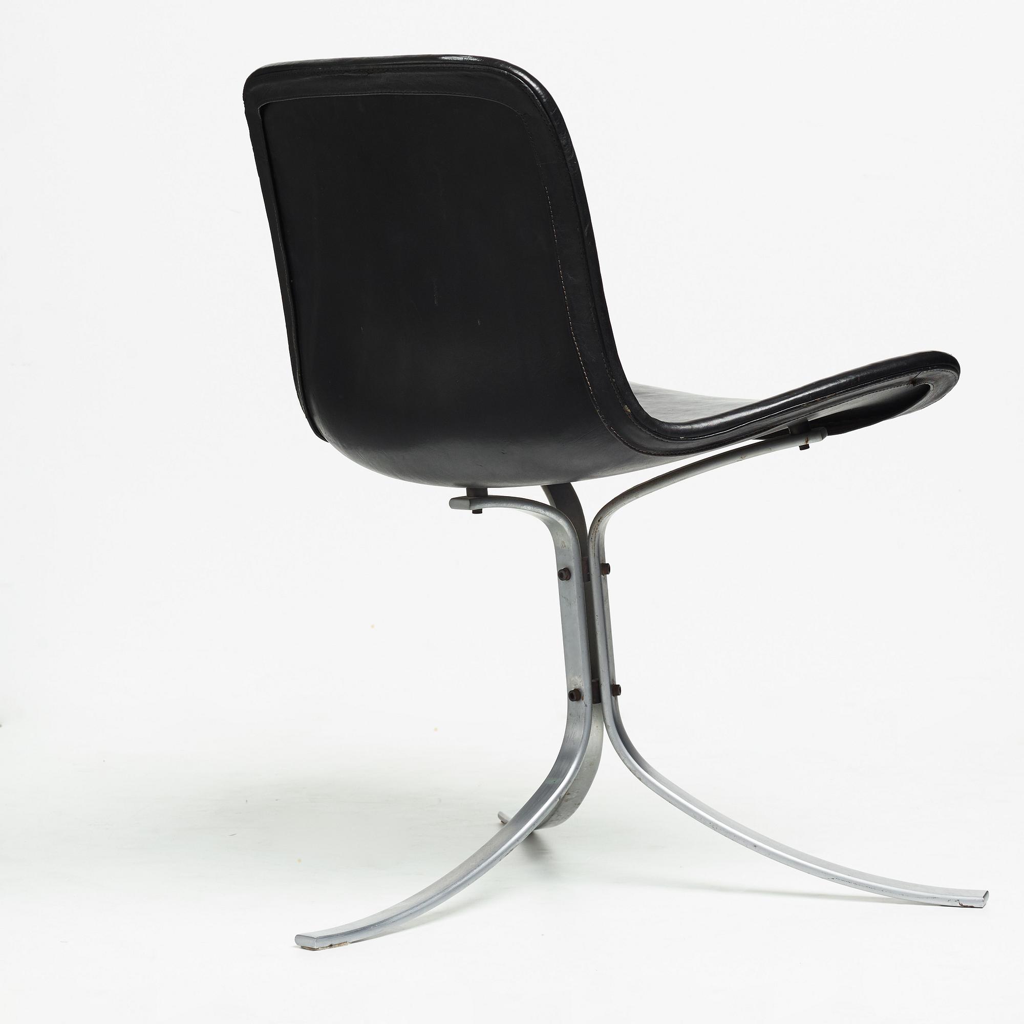 Poul Kjaerholm, a "PK9" chair, edition E Kold Christensen Denmark.