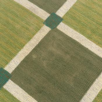 Margareta Åkerberg, A Swedish flat weave carpet, 200 x 140 cm.