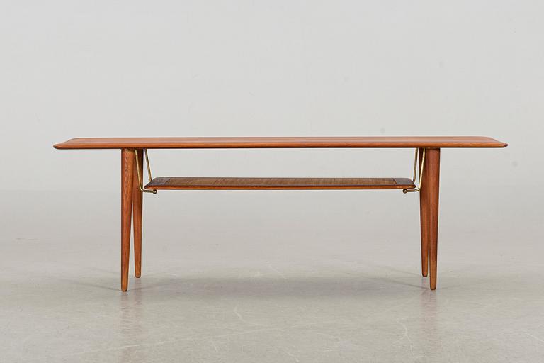 PETER HVIDT & ORLA MOLGAARD NIELSEN, soffbord, modell fd 516, France & Daverkosen, Danmark, 1950-/60-tal. Lagning.