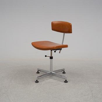 a 'Kevi' office chair by Jørgen Rasmussen, Denmark, 1970's.