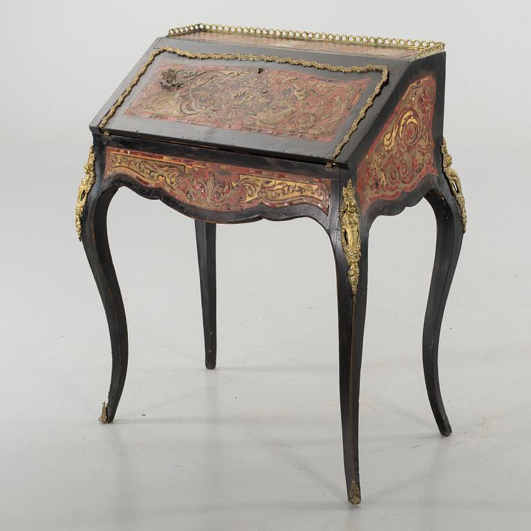A BOULLE STYLE BUREAU, around 1900.
