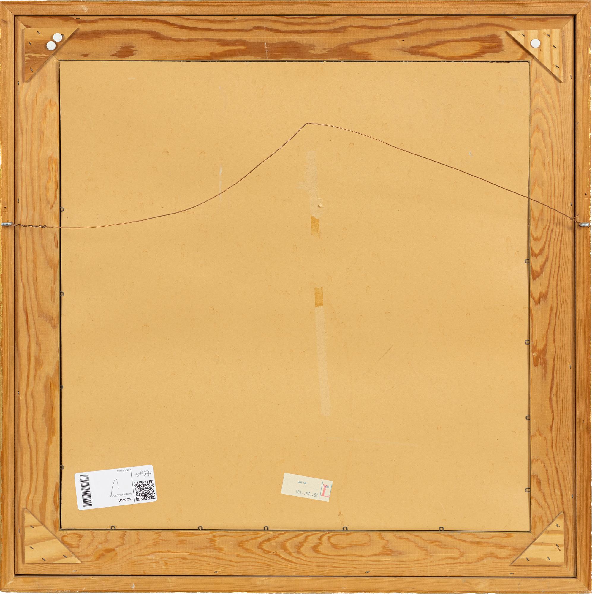 Spegel, 1960/70-tal.