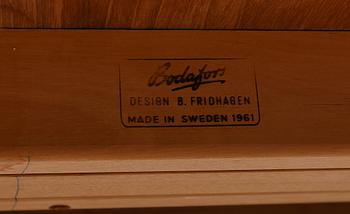 MATGRUPP, 5 delar, Bertil Fridhagen, Bodafors, 1960-tal.