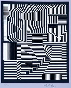 585. Victor Vasarely, KOMPOSITION.