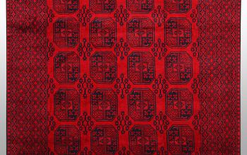 A carpet, Afghan, ca 342 x 252 cm.