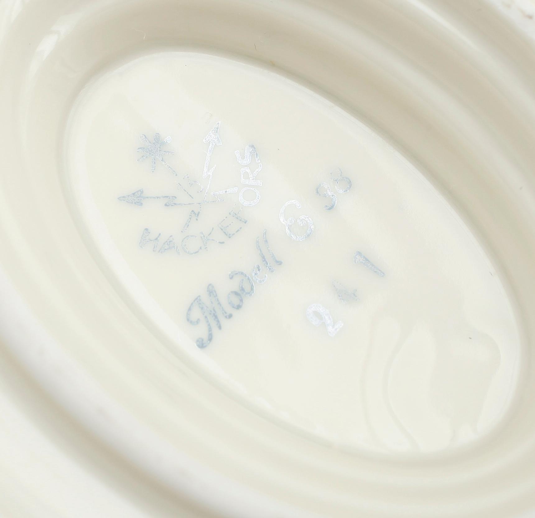 MATSERVIS, 56 delar, porslin, Hackefors.