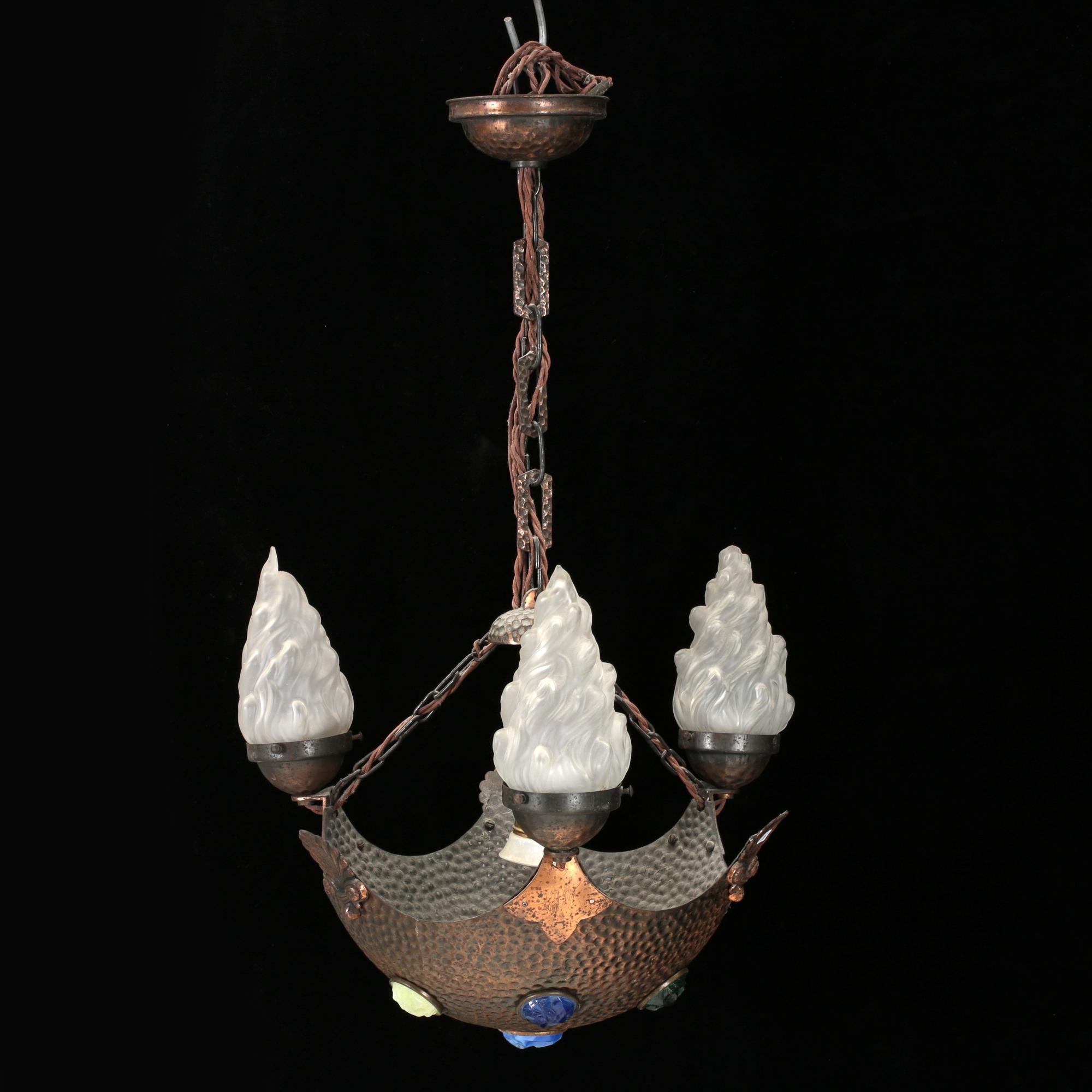 TAKLAMPA, 1900-talets början.