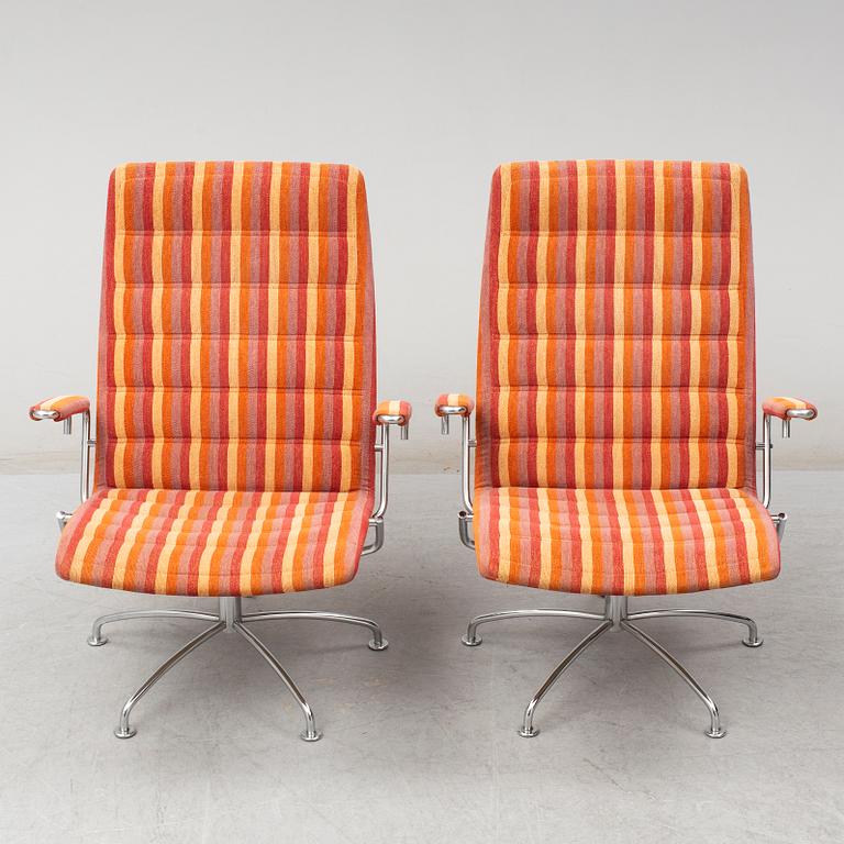 JENS AMUNDSEN, fåtöljer, ett par, "SAS Chair Series", för Fritz Hansen.
