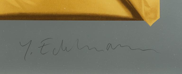 YRJÖ EDELMANN, färglitografi, signerad och numrerad 5/75.