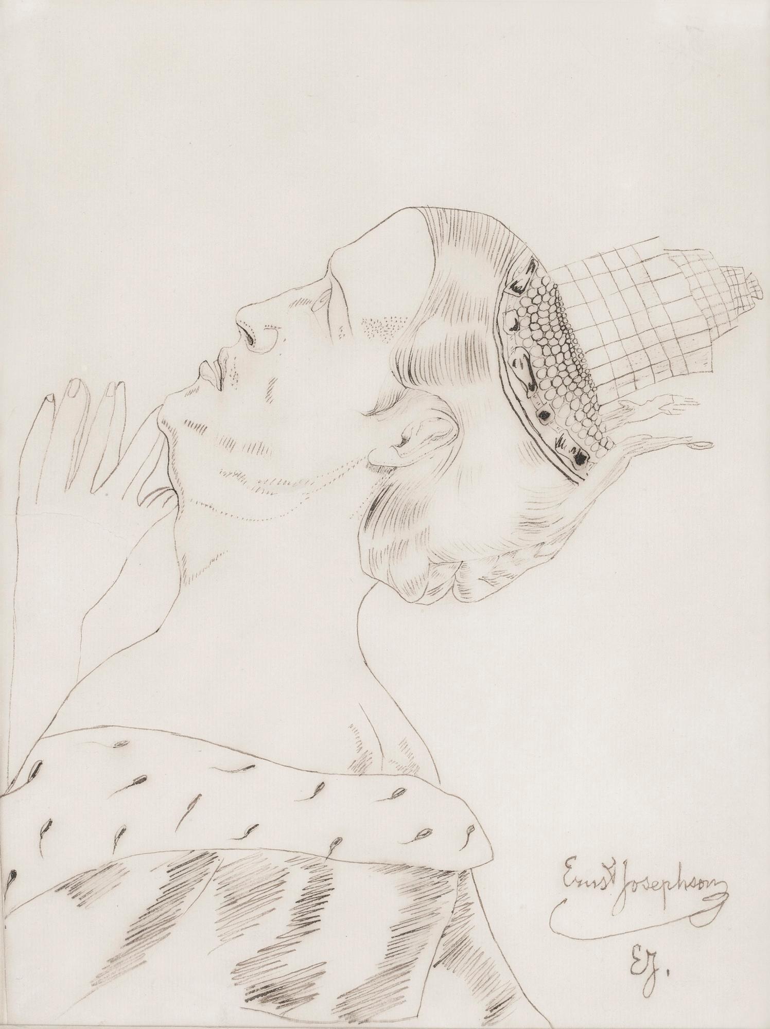 Ernst Josephson, Praying queen.