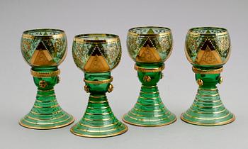 REMMARE, 10 st, glas, 1900-talets mitt.