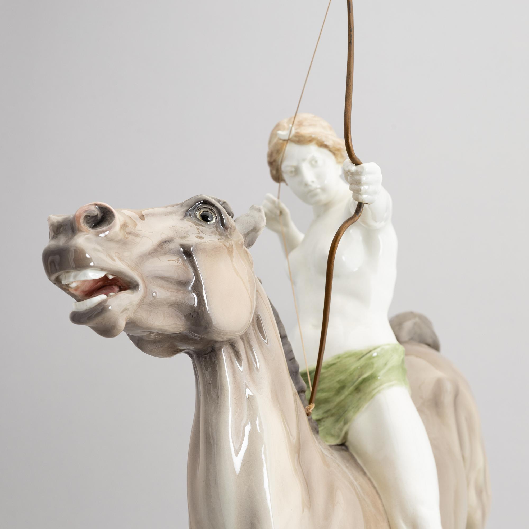 Adolphe-Jean Lavergne, sculpture, Goldscheider, Vienna, Austria, first half of the 20th century.