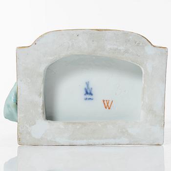 Two porcelain figurines, including one after Michel Victor Acier, Meissen, Germany, 19th century/around 1900.