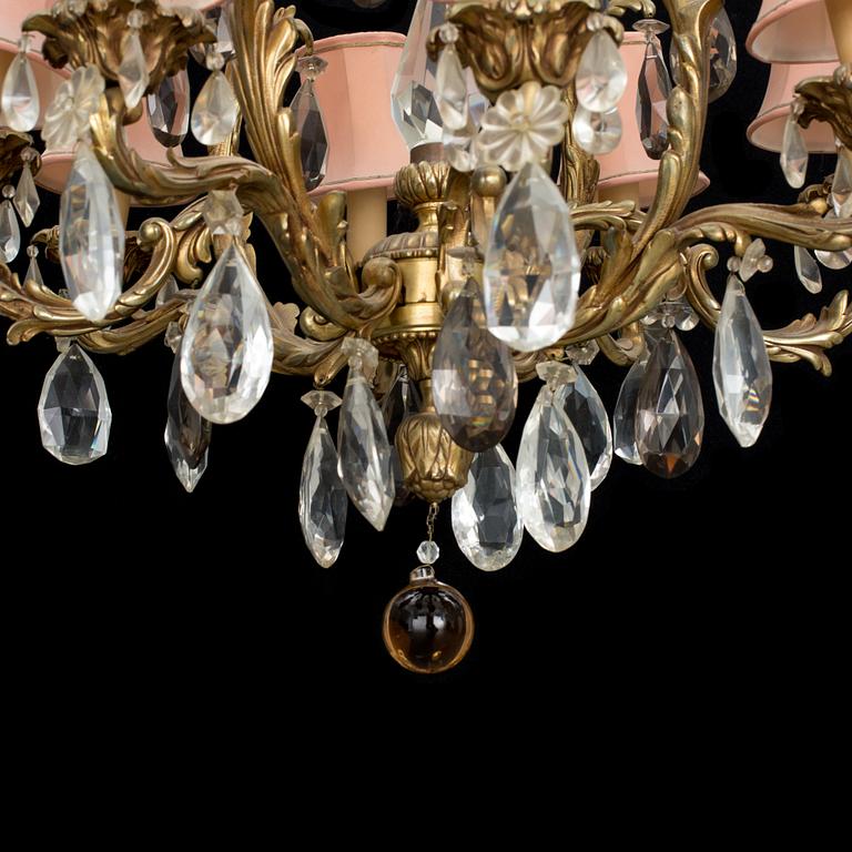 LJUSKRONA, rokokostil, 1900-tal.