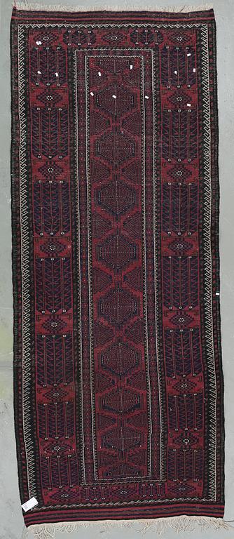 Matta, Kelim, Turkiet, semiantik. Ca 294 x 120.