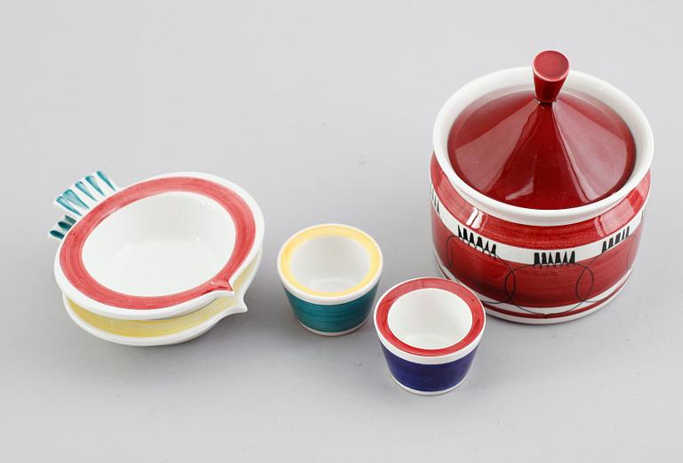 SERVISPORSLIN, 18 delar, "Picknick", Marianne Westman, Rörstrand.