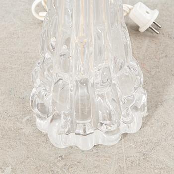 Carl Fagerlund, Bordslampor ett par, modell "RD-1477", Orrefors 1900-talets andra hälft.