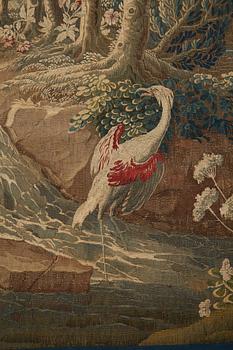 Vävd tapet, "Verdure", gobelängteknik, ca 236,5-238,5 x 290-294,5 cm, Manufacture Royale d'Aubusson,