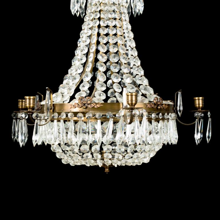 LJUSKRONA, sengustaviansk stil, 1900-talets andra hälft.