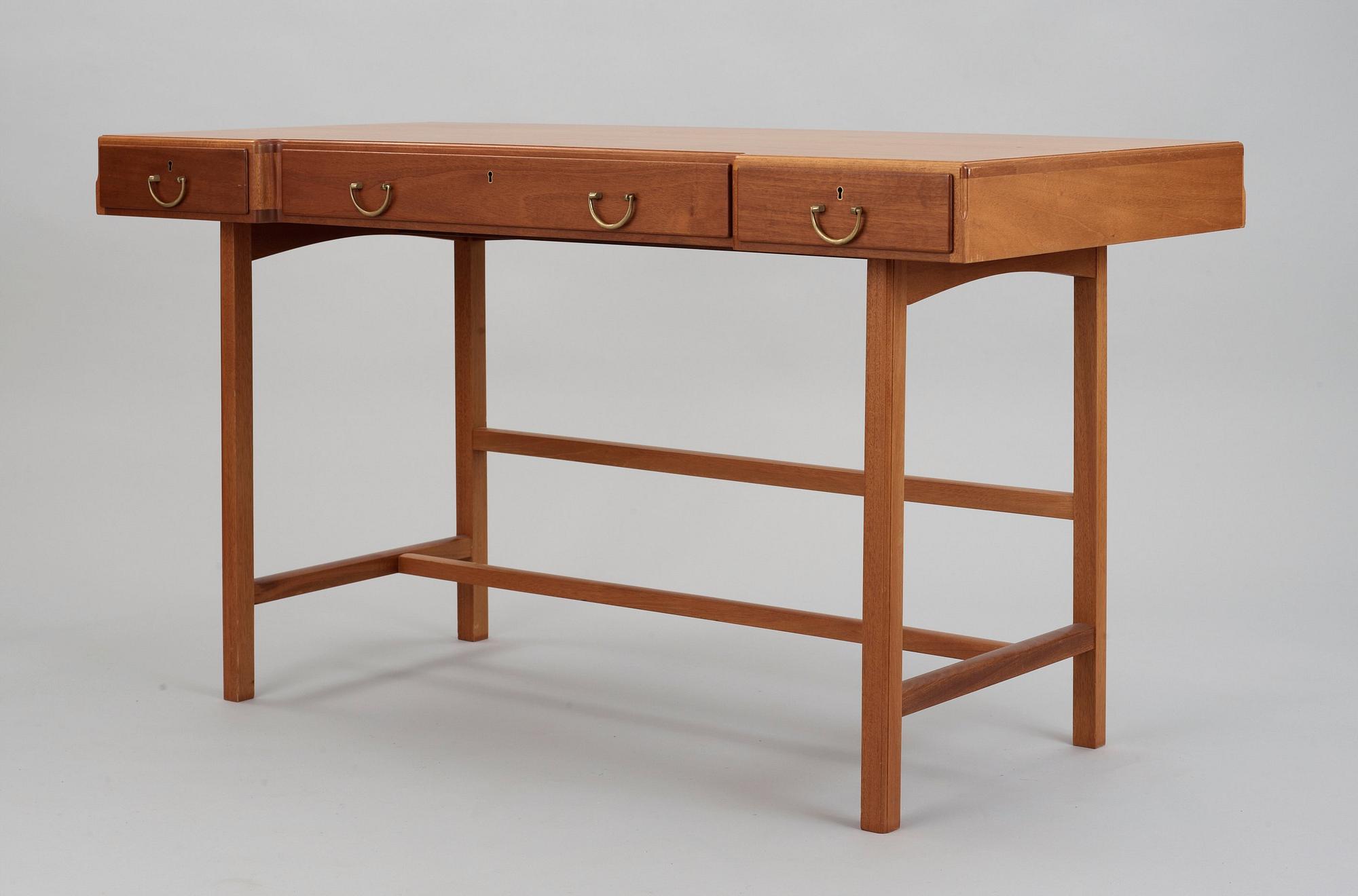 A Josef Frank mahogany, palisander and birch desk, Svenskt Tenn, model 1022.