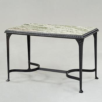 Folke Bensow, a cast iron table "Trädgårdsmöbeln Näfverqvarns n:r 10" by Näfveqvarns Bruk.