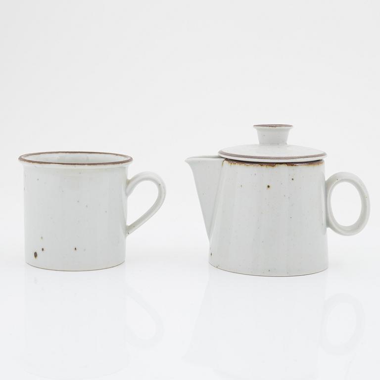 Niels Refsgaard, a stoneware coffee- and dinner service, 38 pieces, Dansk Design, Denmark.
