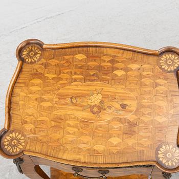 A Pair of Louis XV-Style Bedside Tables, 20th Century.