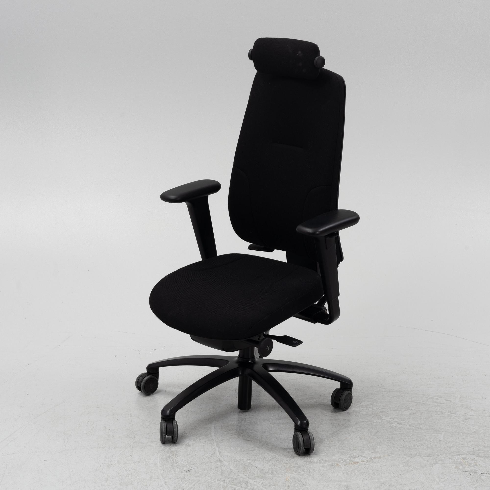 An RH Logic 220 office chair.