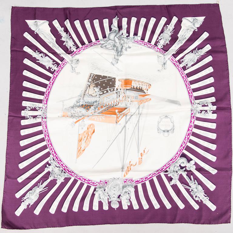 HERMÈS, "La Marine à Rames", SCARF.