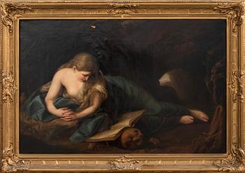 Pompeo Girolamo Batoni, copy after, "The Penitent Magdalene".