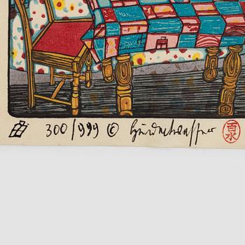 Friedensreich Hundertwasser, "Hundertwasser’s Japanese Colour Woodcuts 1960 – 1975".