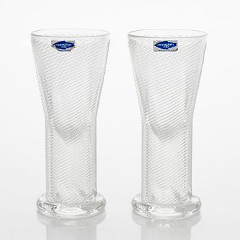 Kaj Franck, a set of six 'Delfoi' goblets, Nuutajärvi. Designed 1976, in production 1980-1981.