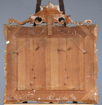 SPEGELLAMPETT, nyrokoko, 1800/1900-tal.