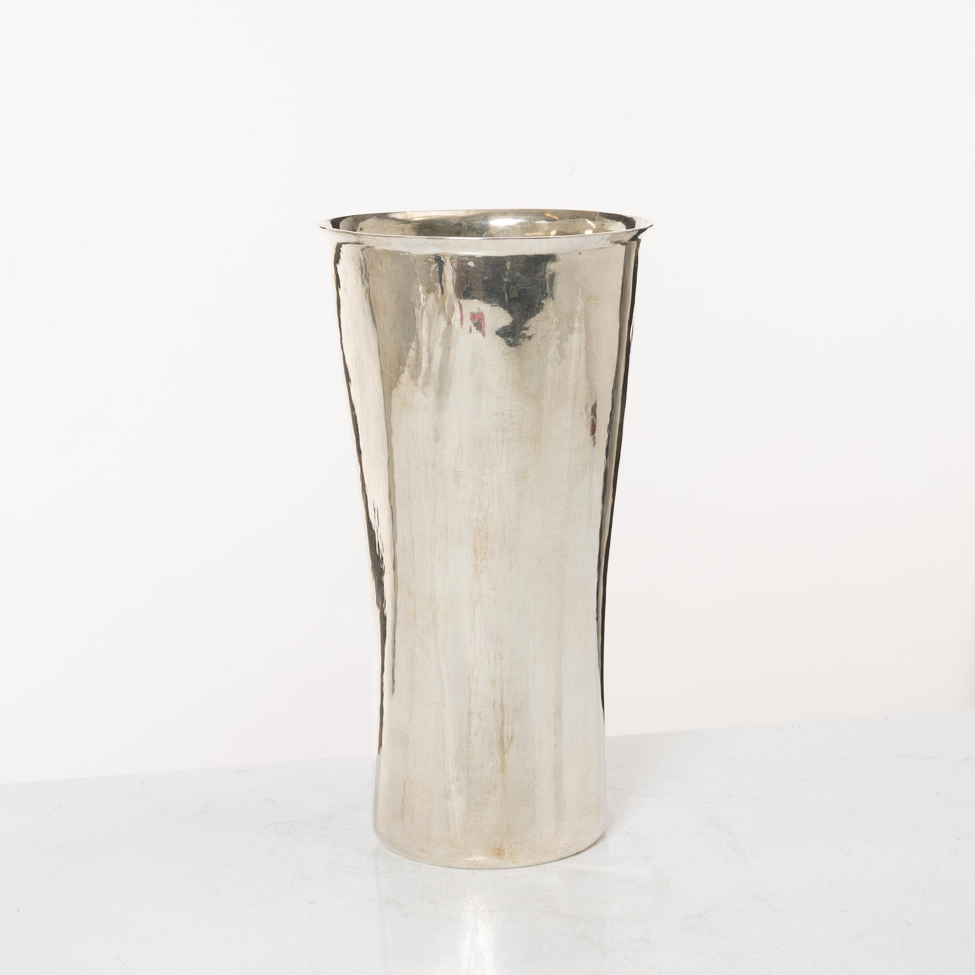 Ture Jerkeman, vas, silver, Stockholm 1963.